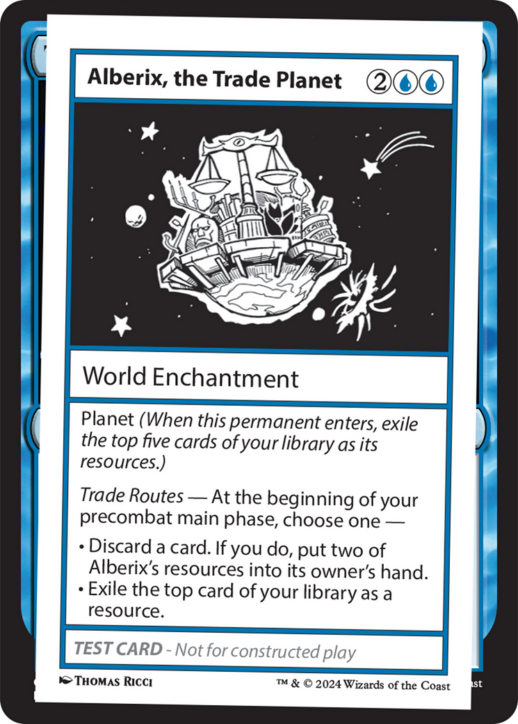 Alberix, the Trade Planet [Mystery Booster 2 Playtest Cards] | Gear Gaming Fayetteville