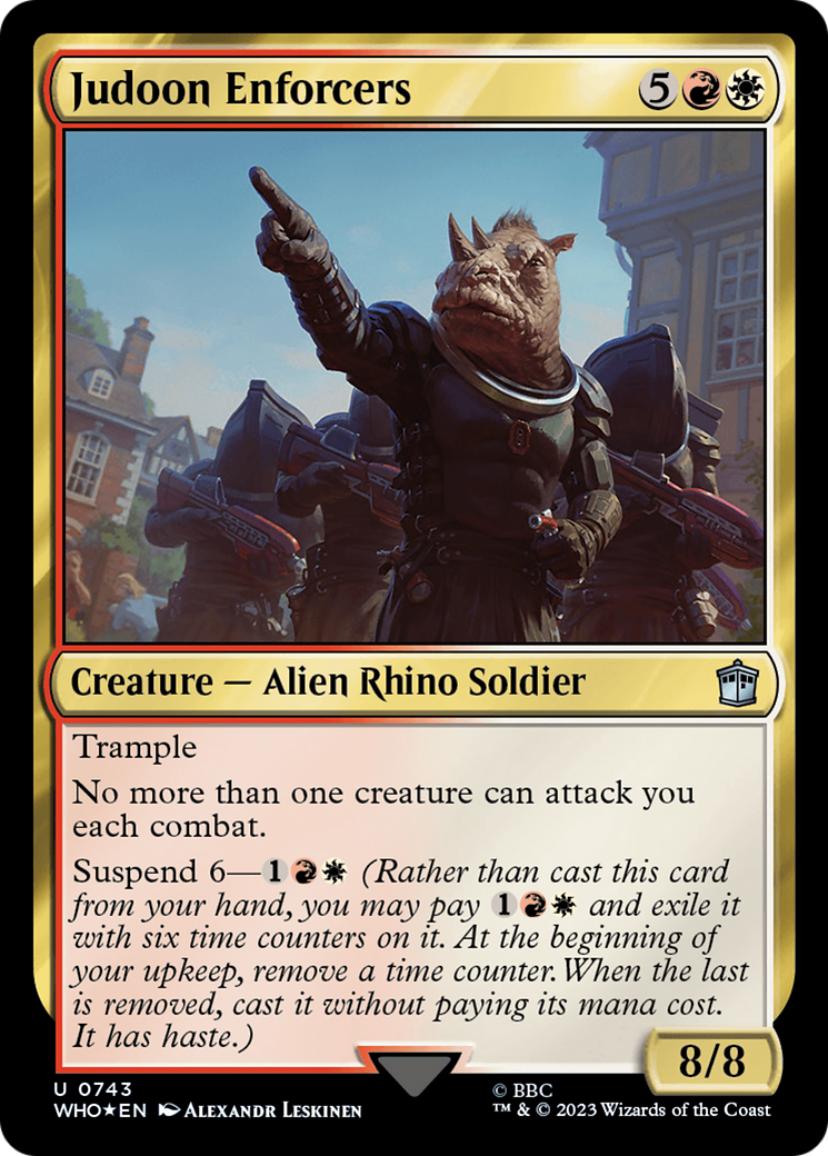 Judoon Enforcers (Surge Foil) [Doctor Who] | Gear Gaming Fayetteville