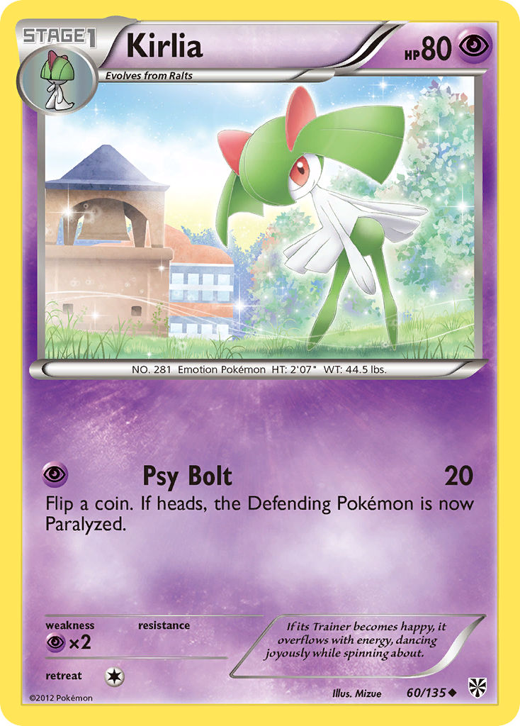 Kirlia (60/135) [Black & White: Plasma Storm] | Gear Gaming Fayetteville