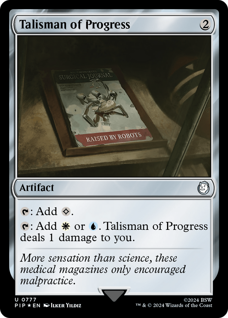 Talisman of Progress (Surge Foil) [Fallout] | Gear Gaming Fayetteville