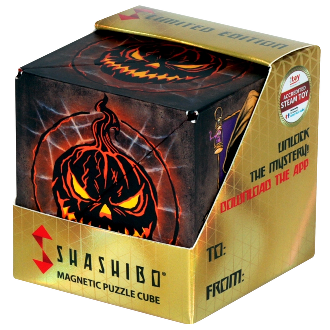 Shashibo Cube, Limited Spooky Season Edition: Jack O'Lantern | Gear Gaming Fayetteville