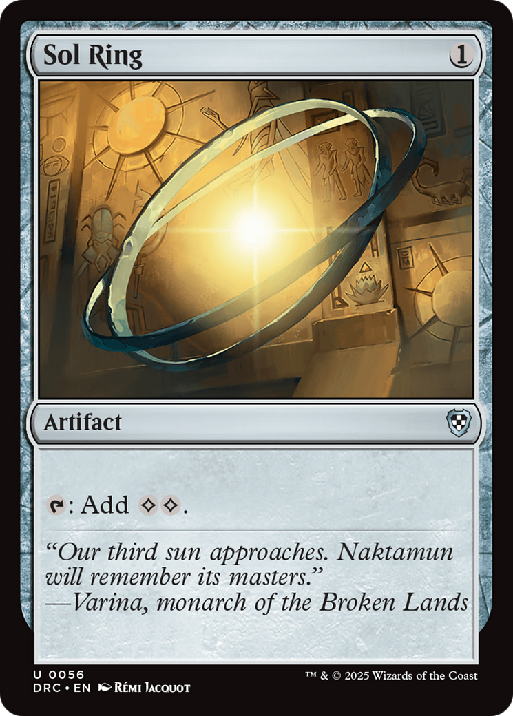 Sol Ring (0056) [Aetherdrift Commander] | Gear Gaming Fayetteville