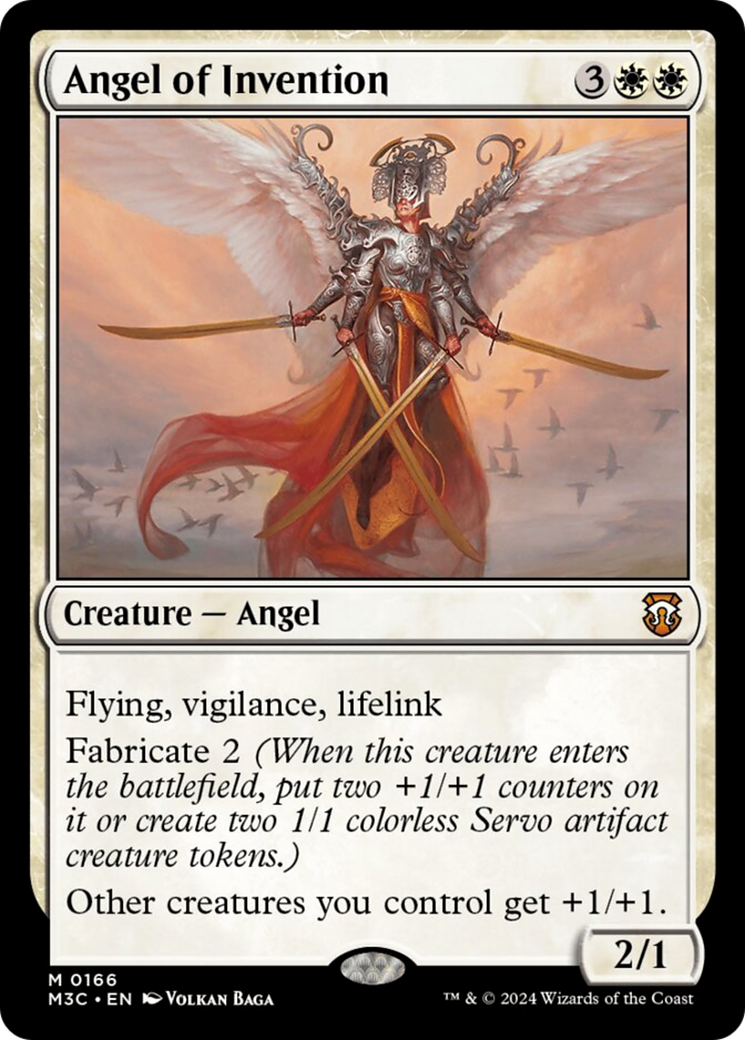 Angel of Invention (Ripple Foil) [Modern Horizons 3 Commander] | Gear Gaming Fayetteville