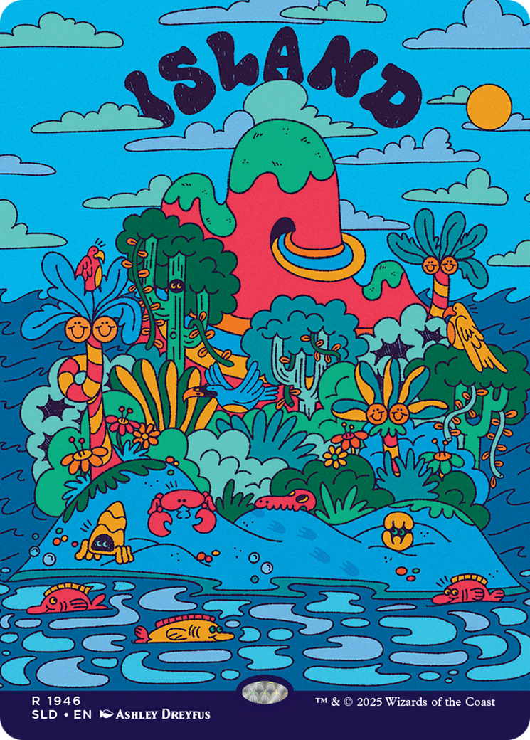 Island (1946) (Rainbow Foil) [Secret Lair Drop Series] | Gear Gaming Fayetteville
