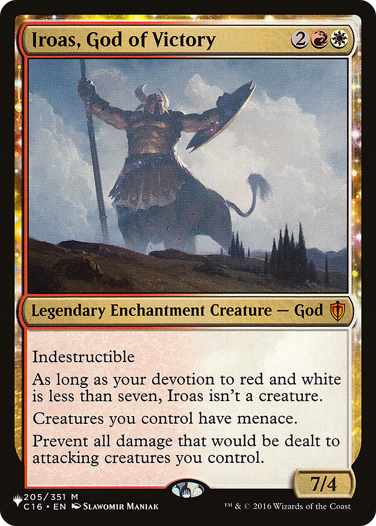 Iroas, God of Victory [The List Reprints] | Gear Gaming Fayetteville