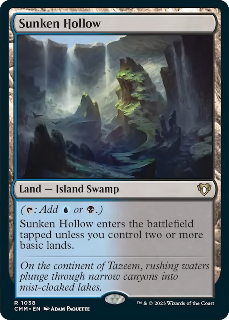 Sunken Hollow [Commander Masters] | Gear Gaming Fayetteville