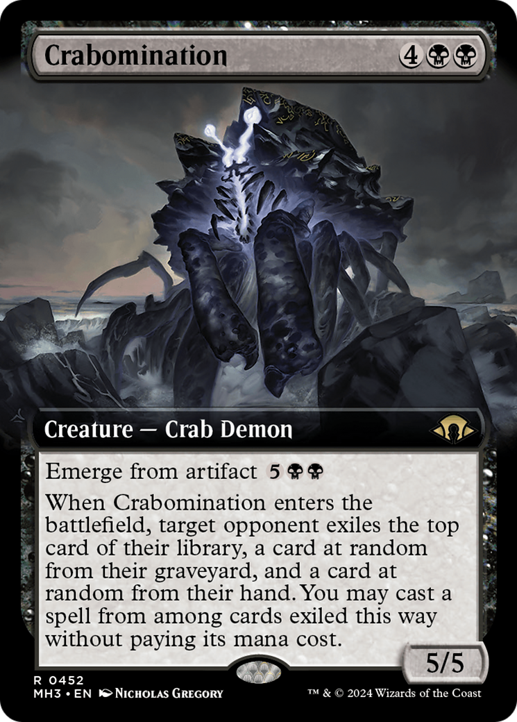 Crabomination (Extended Art) [Modern Horizons 3] | Gear Gaming Fayetteville