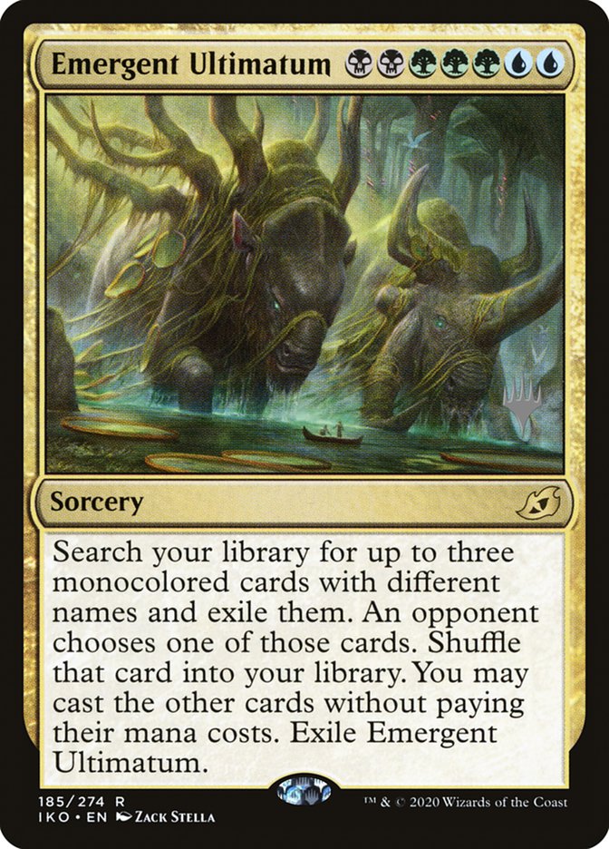 Emergent Ultimatum (Promo Pack) [Ikoria: Lair of Behemoths Promos] | Gear Gaming Fayetteville