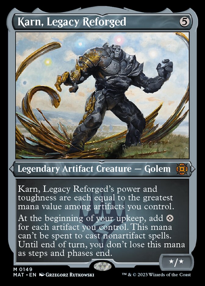 Karn, Legacy Reforged (Foil Etched) [March of the Machine: The Aftermath] | Gear Gaming Fayetteville