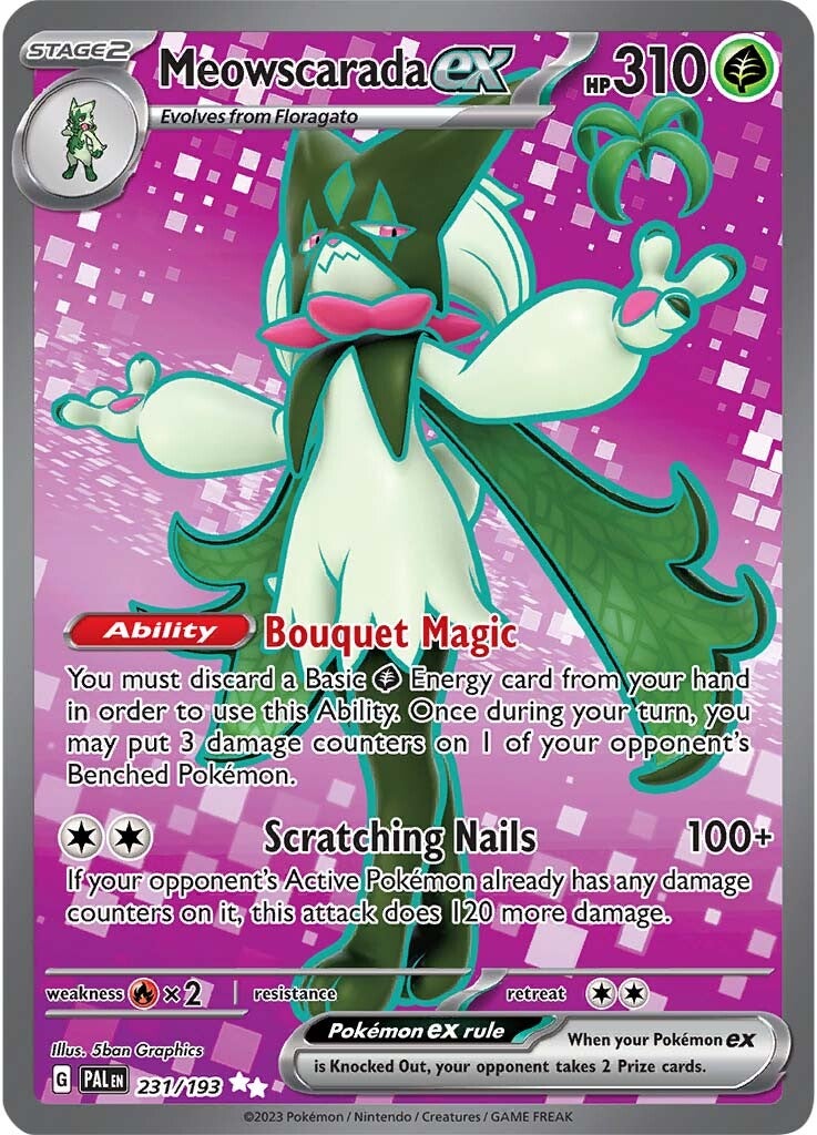 Meowscarada ex (231/193) [Scarlet & Violet: Paldea Evolved] | Gear Gaming Fayetteville