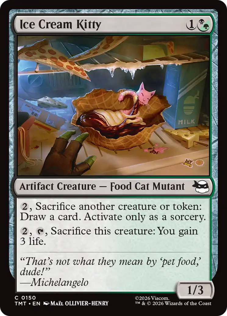 Ice Cream Kitty [Teenage Mutant Ninja Turtles] | Gear Gaming Fayetteville