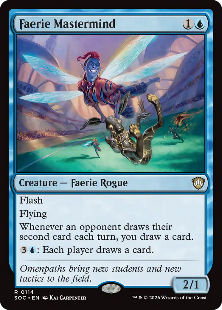 Faerie Mastermind [Secrets of Strixhaven Commander] | Gear Gaming Fayetteville
