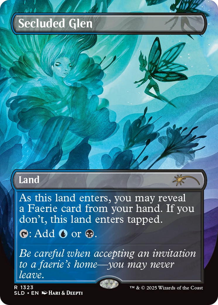 Secluded Glen (Rainbow Foil) [Secret Lair Drop Series] | Gear Gaming Fayetteville