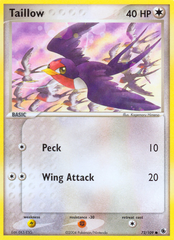 Taillow (72/109) [EX: Ruby & Sapphire] | Gear Gaming Fayetteville