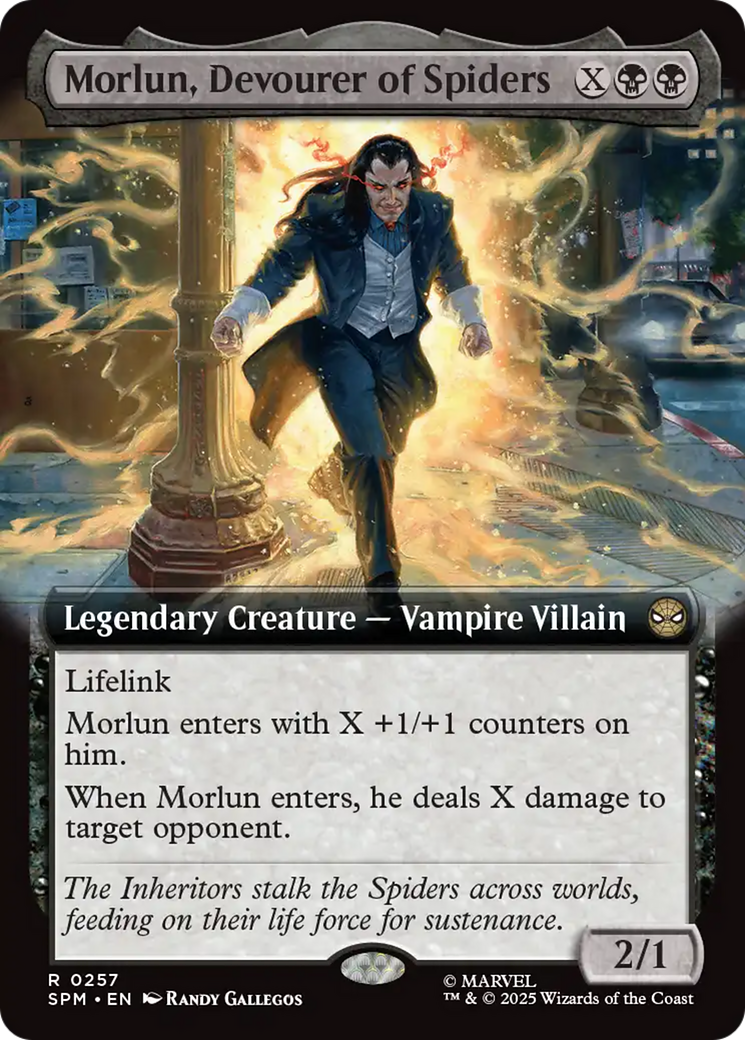 Morlun, Devourer of Spiders (Extended Art) [Marvel's Spider-Man] | Gear Gaming Fayetteville