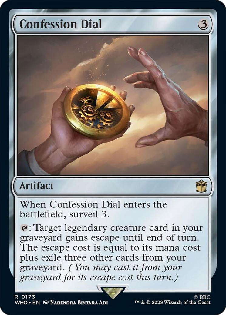 Confession Dial [Doctor Who] | Gear Gaming Fayetteville