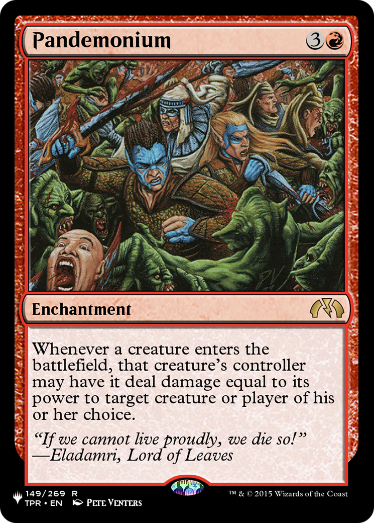 Pandemonium (TPR) [The List Reprints] | Gear Gaming Fayetteville