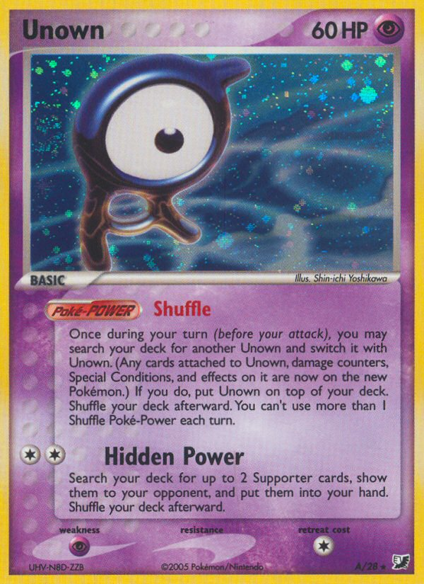 Unown (A/28) [EX: Unseen Forces] | Gear Gaming Fayetteville