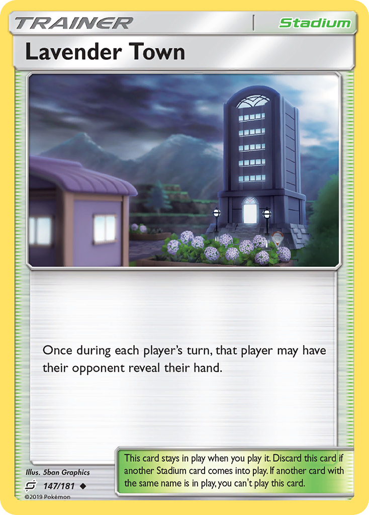 Lavender Town (147/181) [Sun & Moon: Team Up] | Gear Gaming Fayetteville
