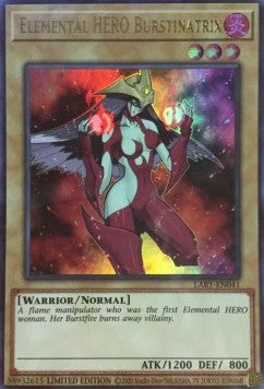 Elemental HERO Burstinatrix [LART-EN041] Ultra Rare | Gear Gaming Fayetteville