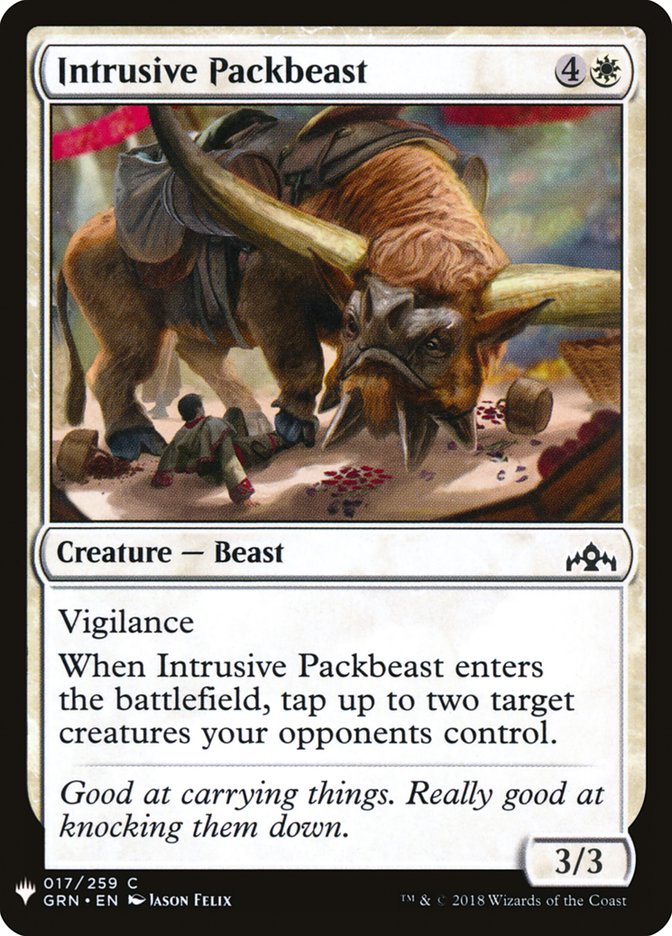 Intrusive Packbeast [Mystery Booster] | Gear Gaming Fayetteville