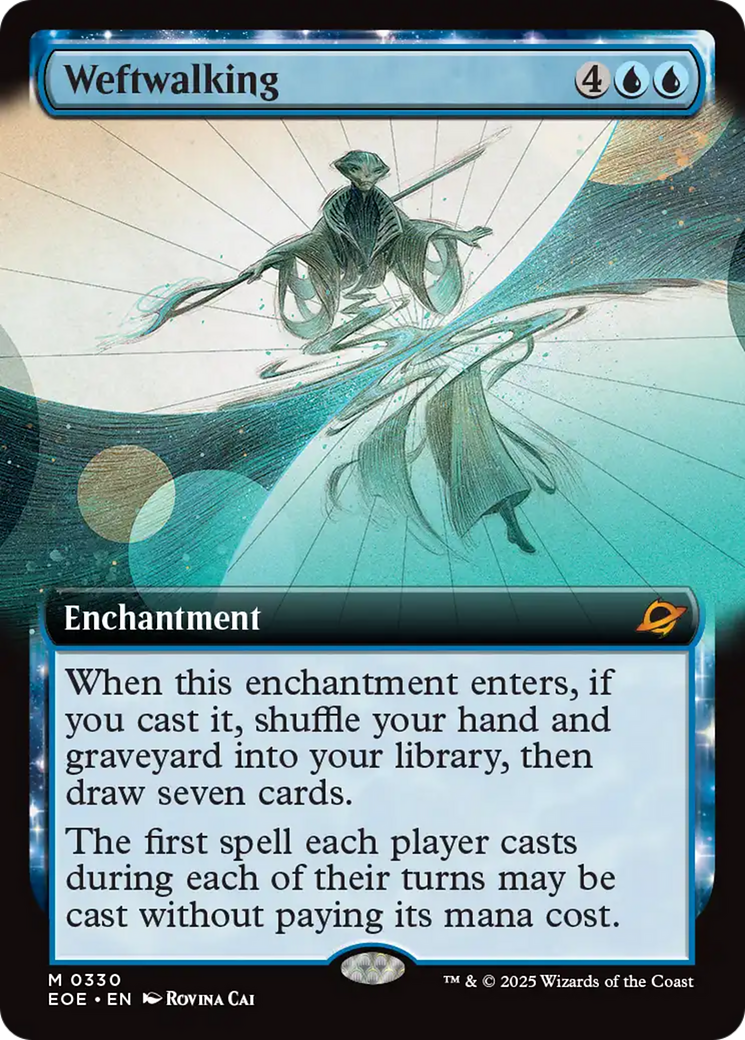 Weftwalking (Extended Art) [Edge of Eternities] | Gear Gaming Fayetteville
