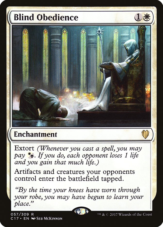 Blind Obedience [Commander 2017] | Gear Gaming Fayetteville