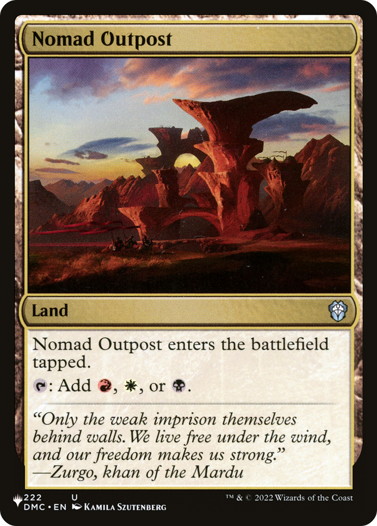Nomad Outpost [The List] | Gear Gaming Fayetteville