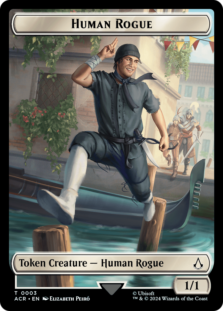 Human Rogue Token [Assassin's Creed Tokens] | Gear Gaming Fayetteville