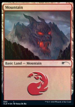 Mountain (Develish) (565) [Secret Lair Drop Promos] | Gear Gaming Fayetteville