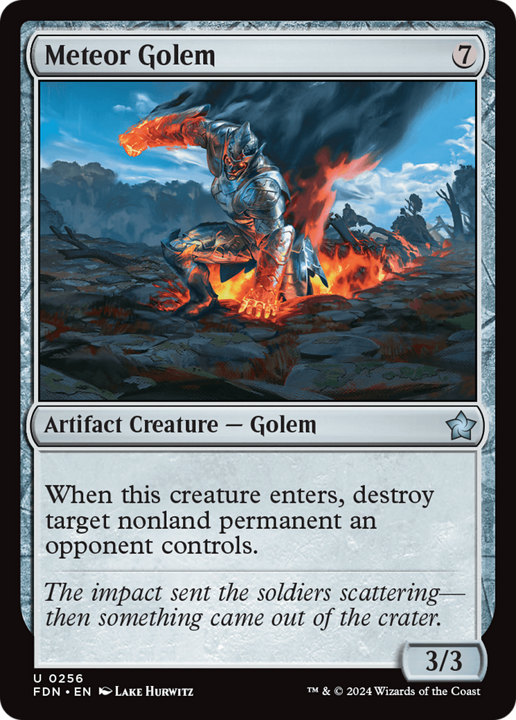 Meteor Golem [Foundations] | Gear Gaming Fayetteville