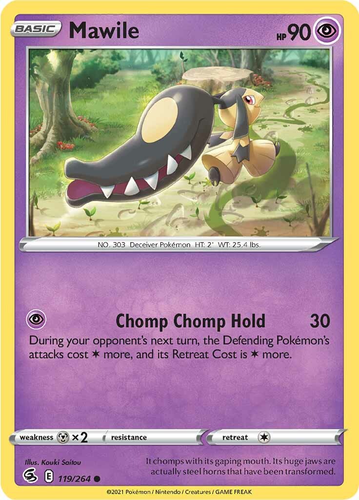 Mawile (119/264) [Sword & Shield: Fusion Strike] | Gear Gaming Fayetteville