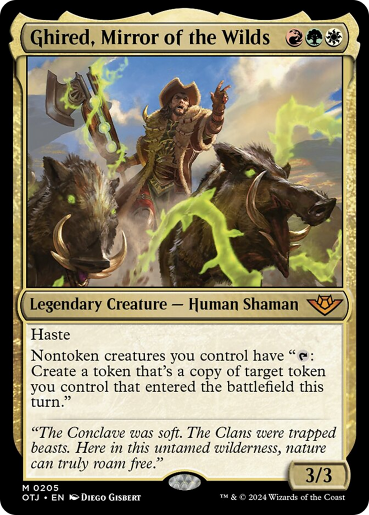 Ghired, Mirror of the Wilds [Outlaws of Thunder Junction] | Gear Gaming Fayetteville