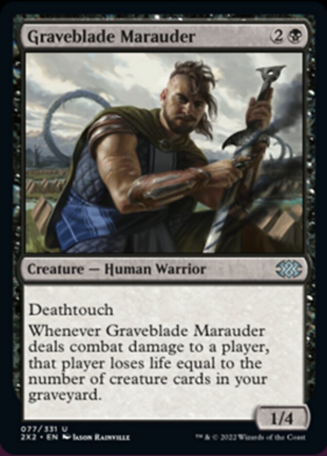 Graveblade Marauder [Double Masters 2022] | Gear Gaming Fayetteville