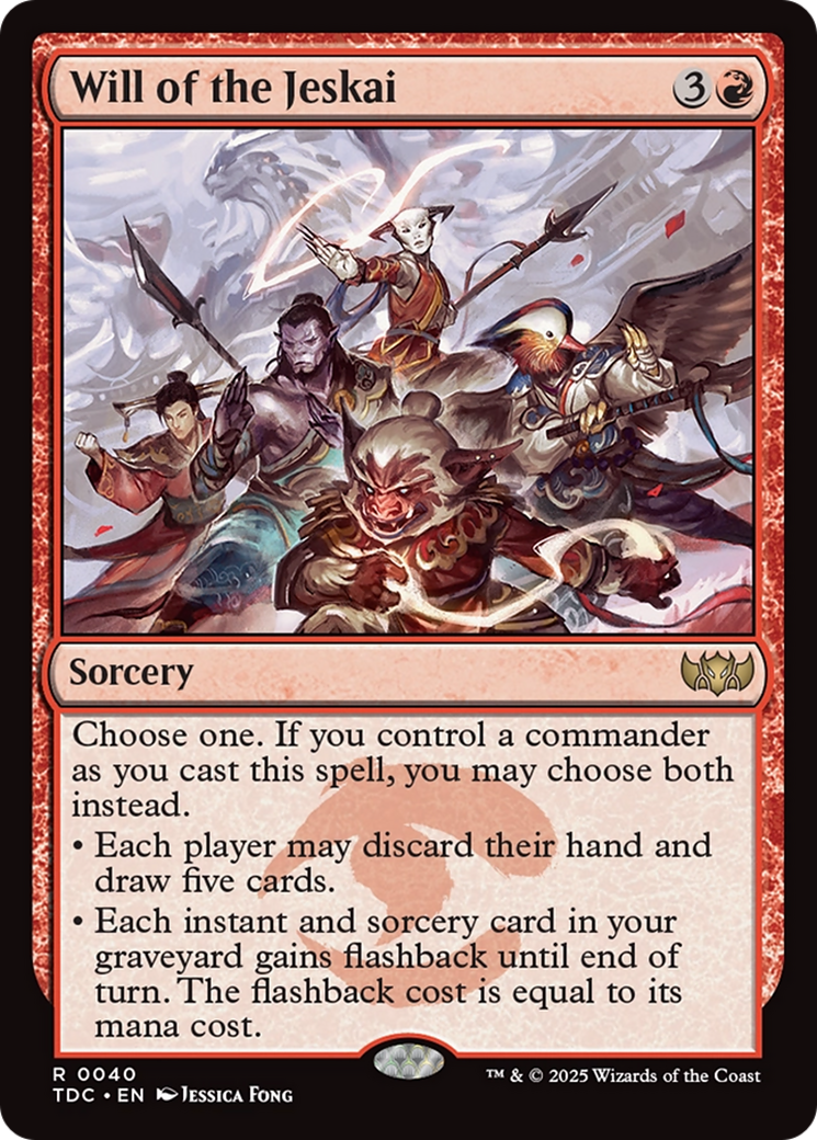Will of the Jeskai [Tarkir: Dragonstorm Commander] | Gear Gaming Fayetteville