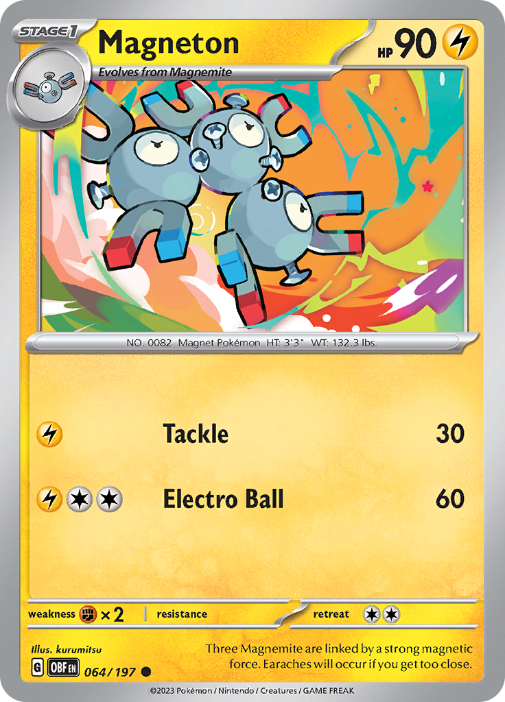 Magneton (064/197) [Scarlet & Violet: Obsidian Flames] | Gear Gaming Fayetteville