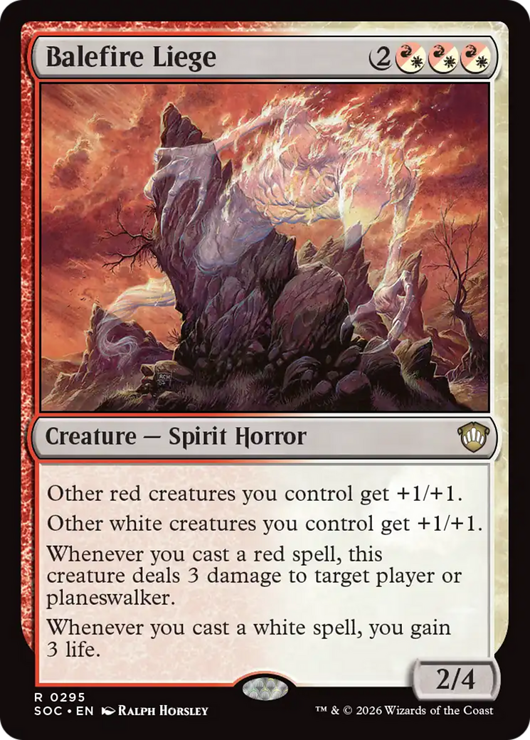 Balefire Liege [Secrets of Strixhaven Commander] | Gear Gaming Fayetteville