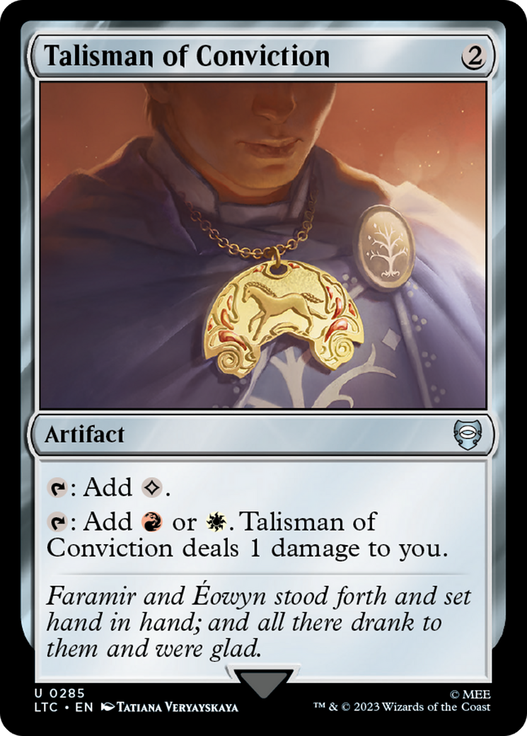 Talisman of Conviction [The Lord of the Rings: Tales of Middle-Earth Commander] | Gear Gaming Fayetteville