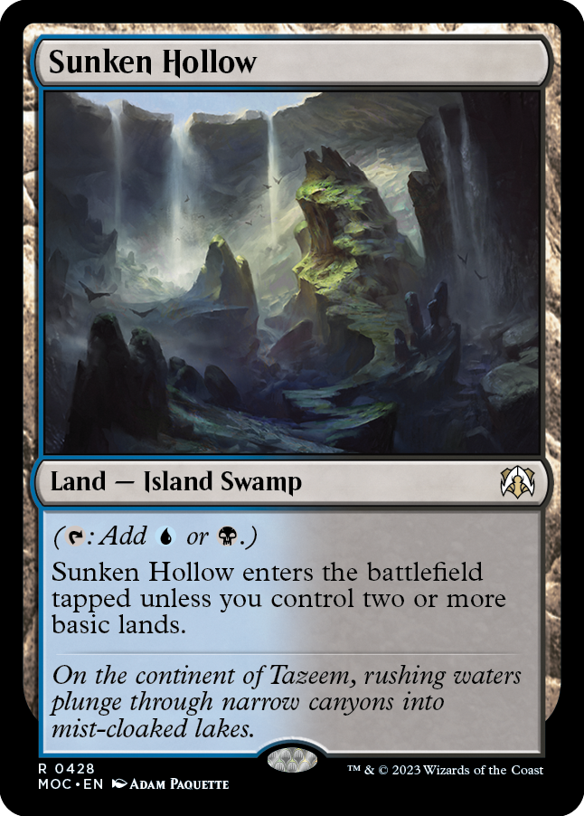 Sunken Hollow [March of the Machine Commander] | Gear Gaming Fayetteville