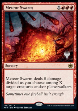 Meteor Swarm (Promo Pack) [Dungeons & Dragons: Adventures in the Forgotten Realms Promos] | Gear Gaming Fayetteville
