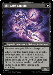 Throne of the Grim Captain // The Grim Captain [The Lost Caverns of Ixalan Prerelease Cards] | Gear Gaming Fayetteville