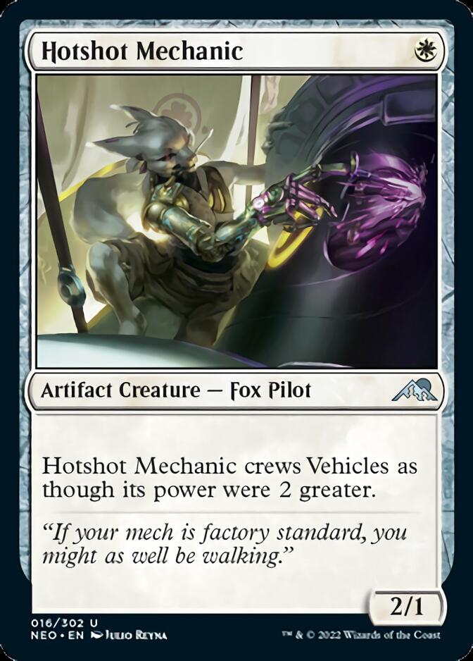 Hotshot Mechanic [Kamigawa: Neon Dynasty] | Gear Gaming Fayetteville