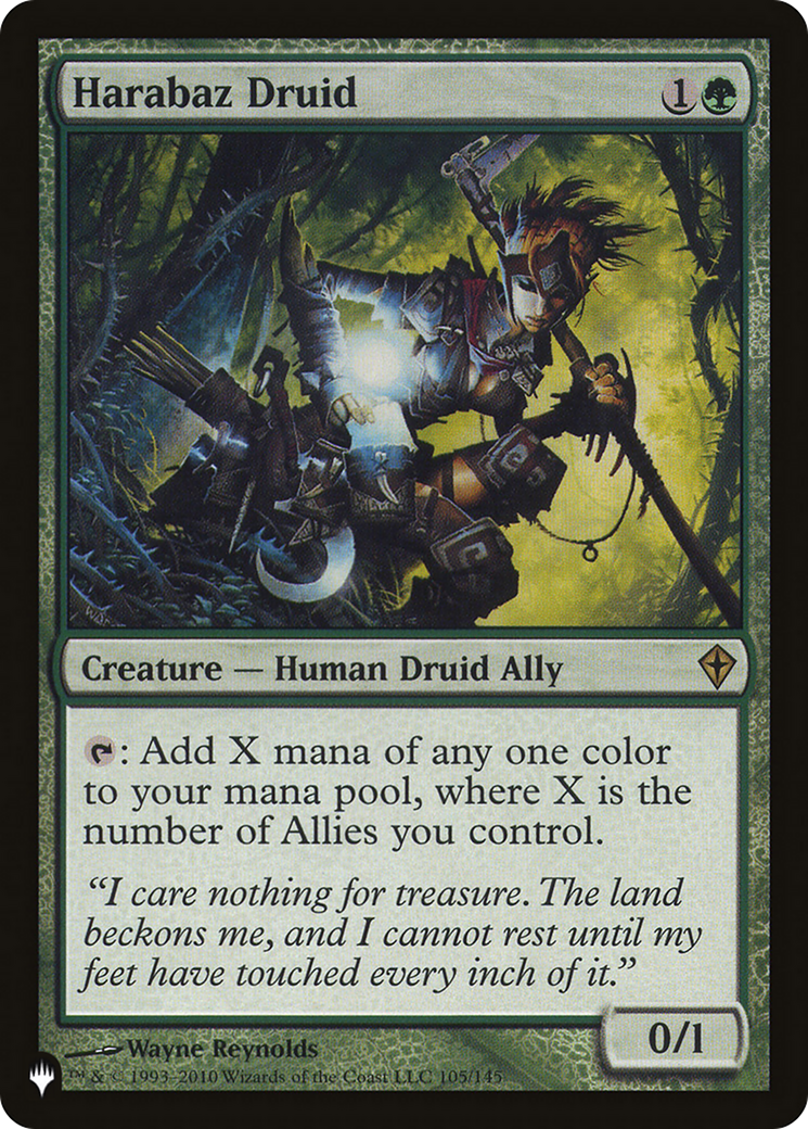 Harabaz Druid (WWK) [The List] | Gear Gaming Fayetteville