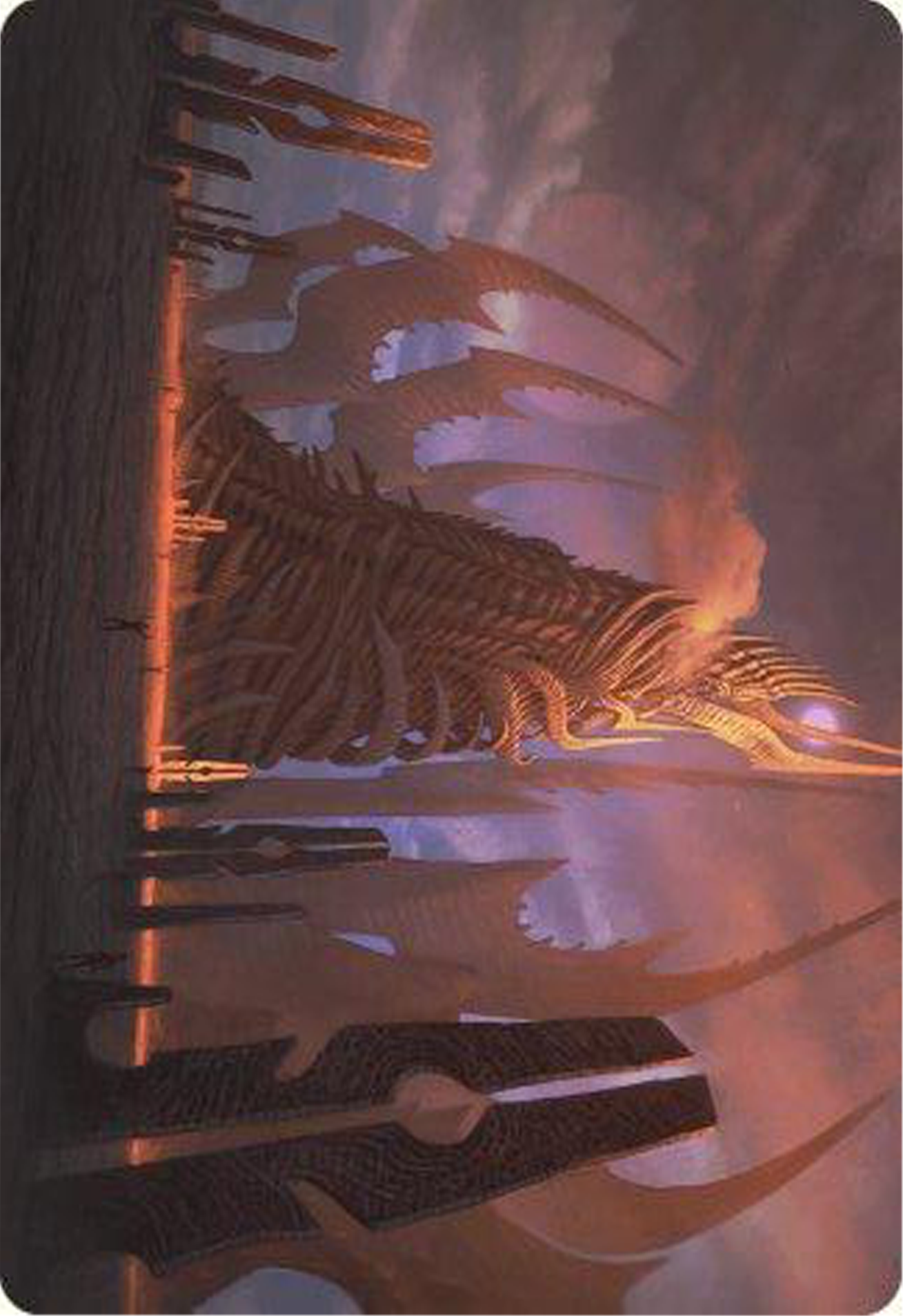 Phyrexian Tower Art Card [Modern Horizons 3 Art Series] | Gear Gaming Fayetteville