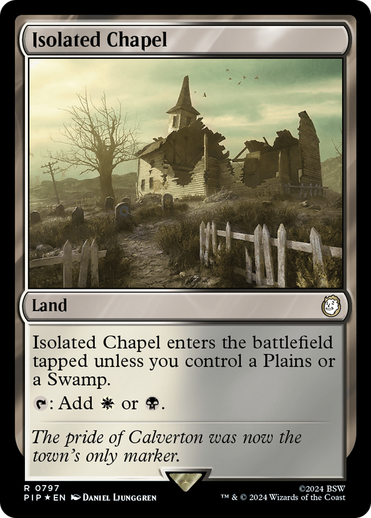 Isolated Chapel (Surge Foil) [Fallout] | Gear Gaming Fayetteville