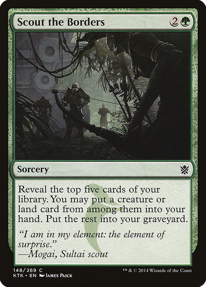 Scout the Borders [Khans of Tarkir] | Gear Gaming Fayetteville