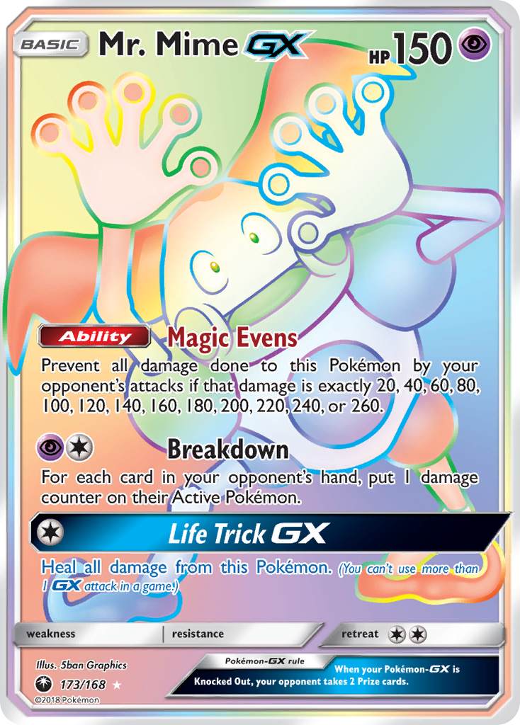 Mr. Mime GX (173/168) [Sun & Moon: Celestial Storm] | Gear Gaming Fayetteville
