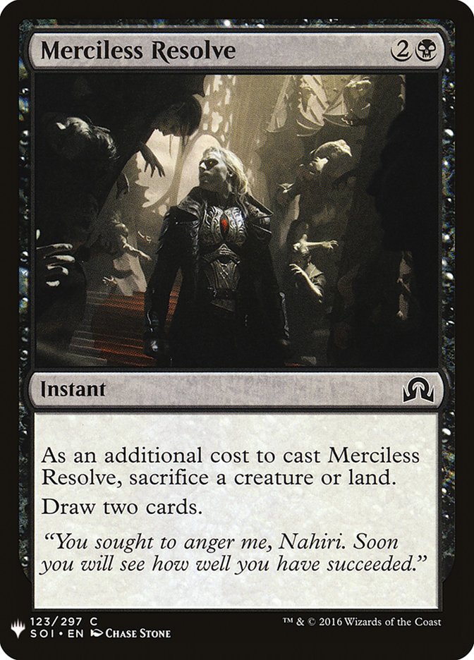 Merciless Resolve [Mystery Booster] | Gear Gaming Fayetteville