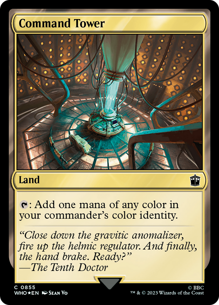 Command Tower (0855)(Surge Foil) [Doctor Who] | Gear Gaming Fayetteville