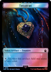 Alien // Treasure (0061) Double-Sided Token (Surge Foil) [Doctor Who Tokens] | Gear Gaming Fayetteville